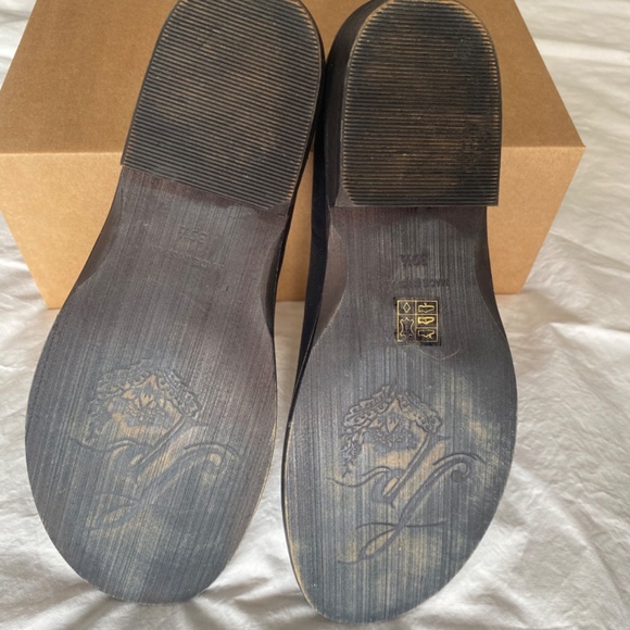 New Free People Mont Blanc Sandal Black 39.5 - Picture 2 of 4